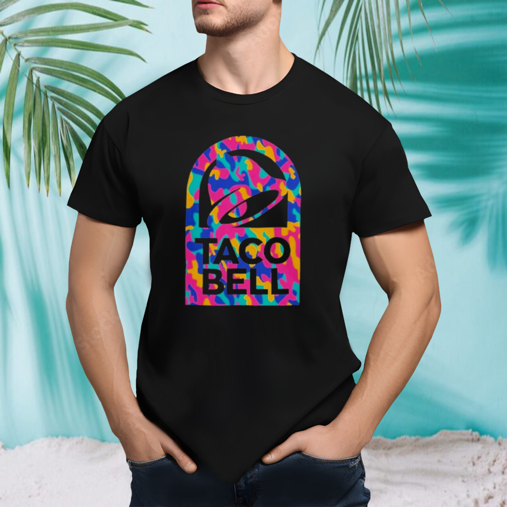 Taco Bell Merch Taco Bell Pattern Logo Shirt
