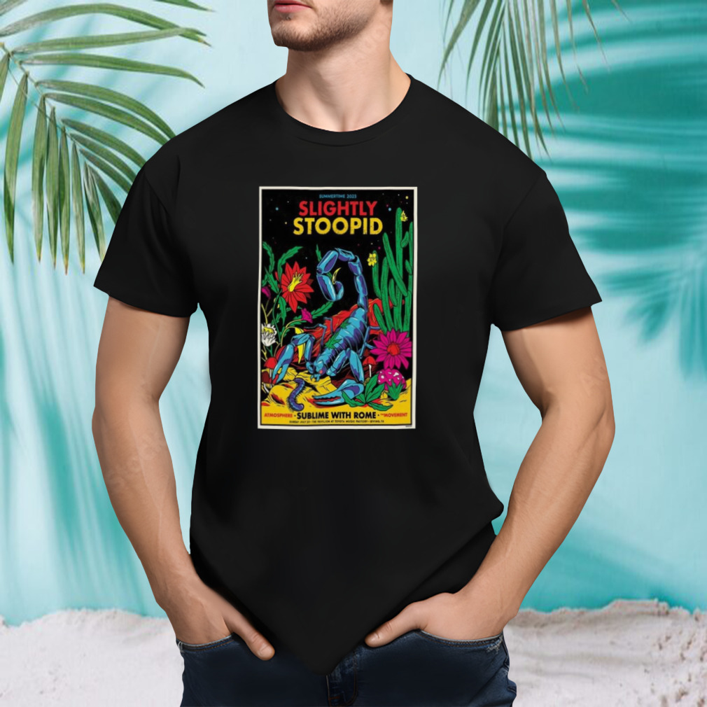 slightly Stoopid Irving, TX July 23, 2023 Concert Poster Shirt