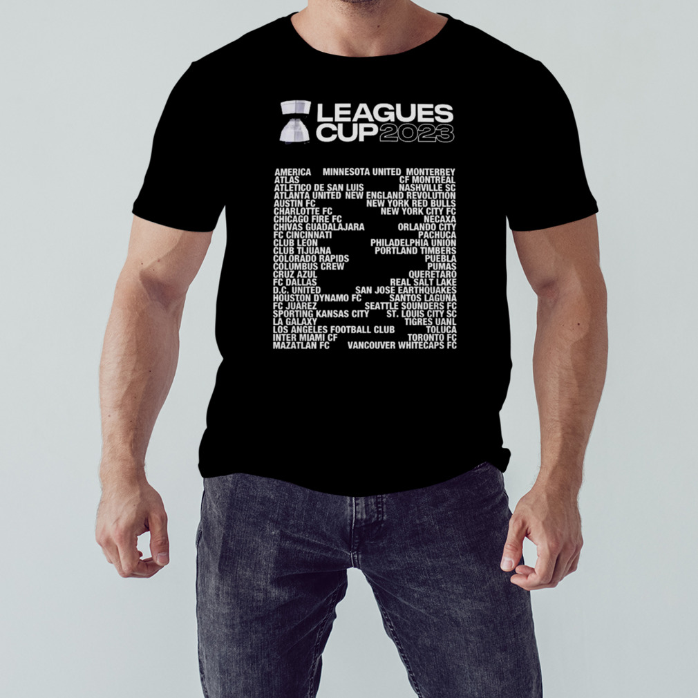 2023 Leagues Cup I Love Soccer Concert Tri-Blend T-Shirt