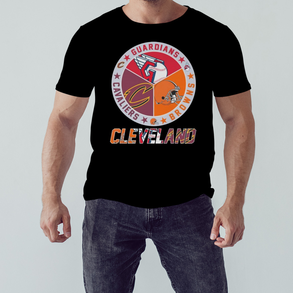 Cleveland guardians browns cavaliers T Shirt