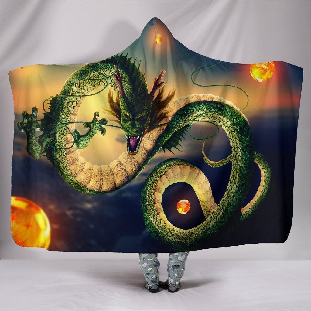 Dragon Ball Hooded Blankets - Shenron Dragon Ball Hooded Blanket