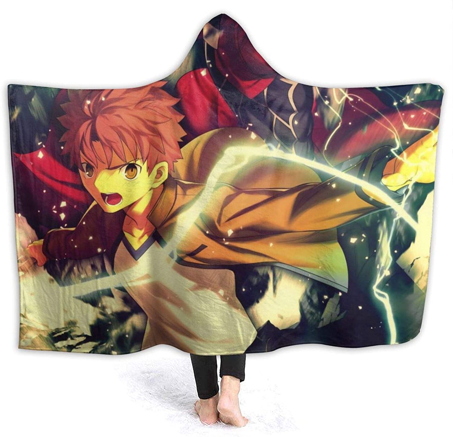 Fatezero Hooded Blankets - Anime Fleece Flannel Blankets