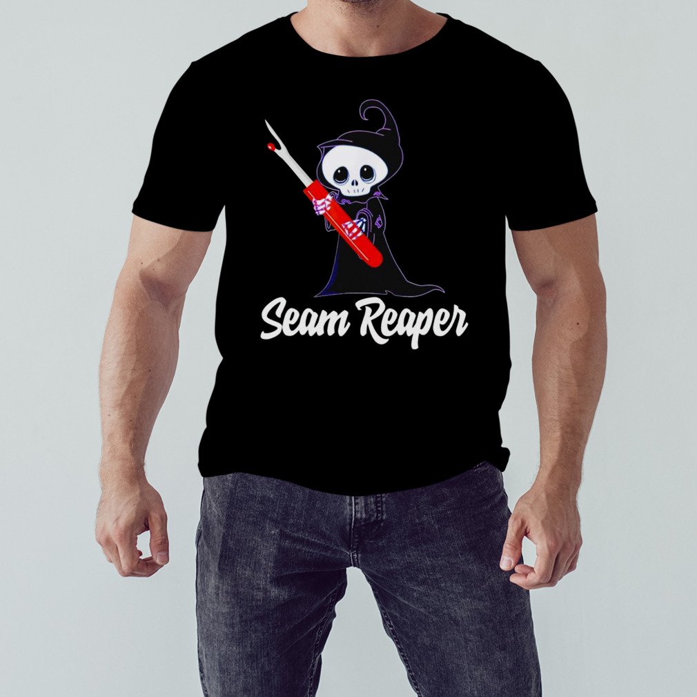 Grim reaper seam reaper shirt