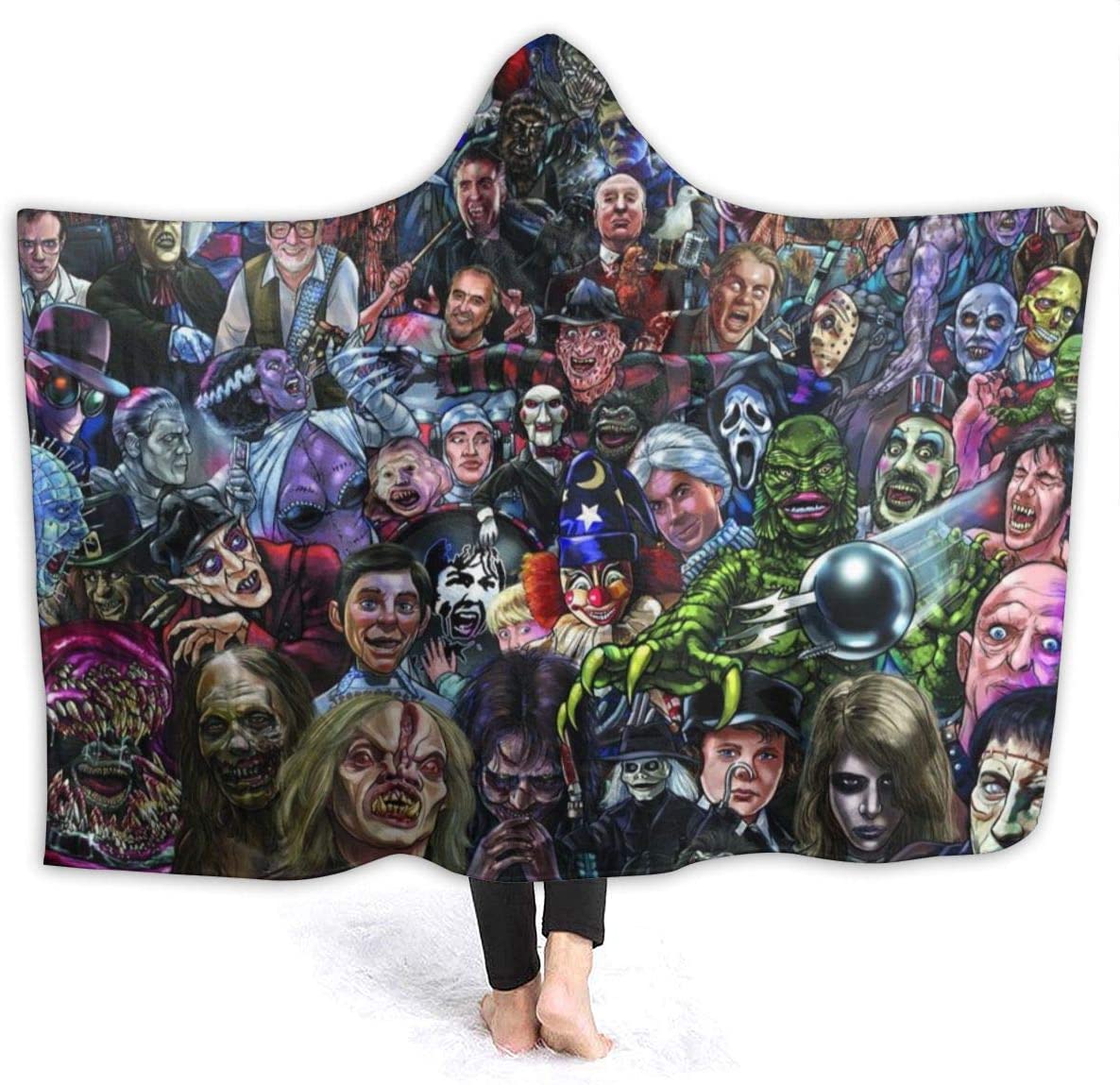 Horror Michael-Myers Microfiber Bedding Fluffy Blanket
