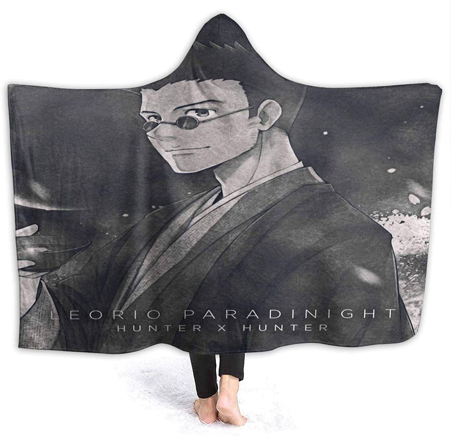 H-unter X H-unter Leorio Paradinight 3D Printed Hooded Blanket