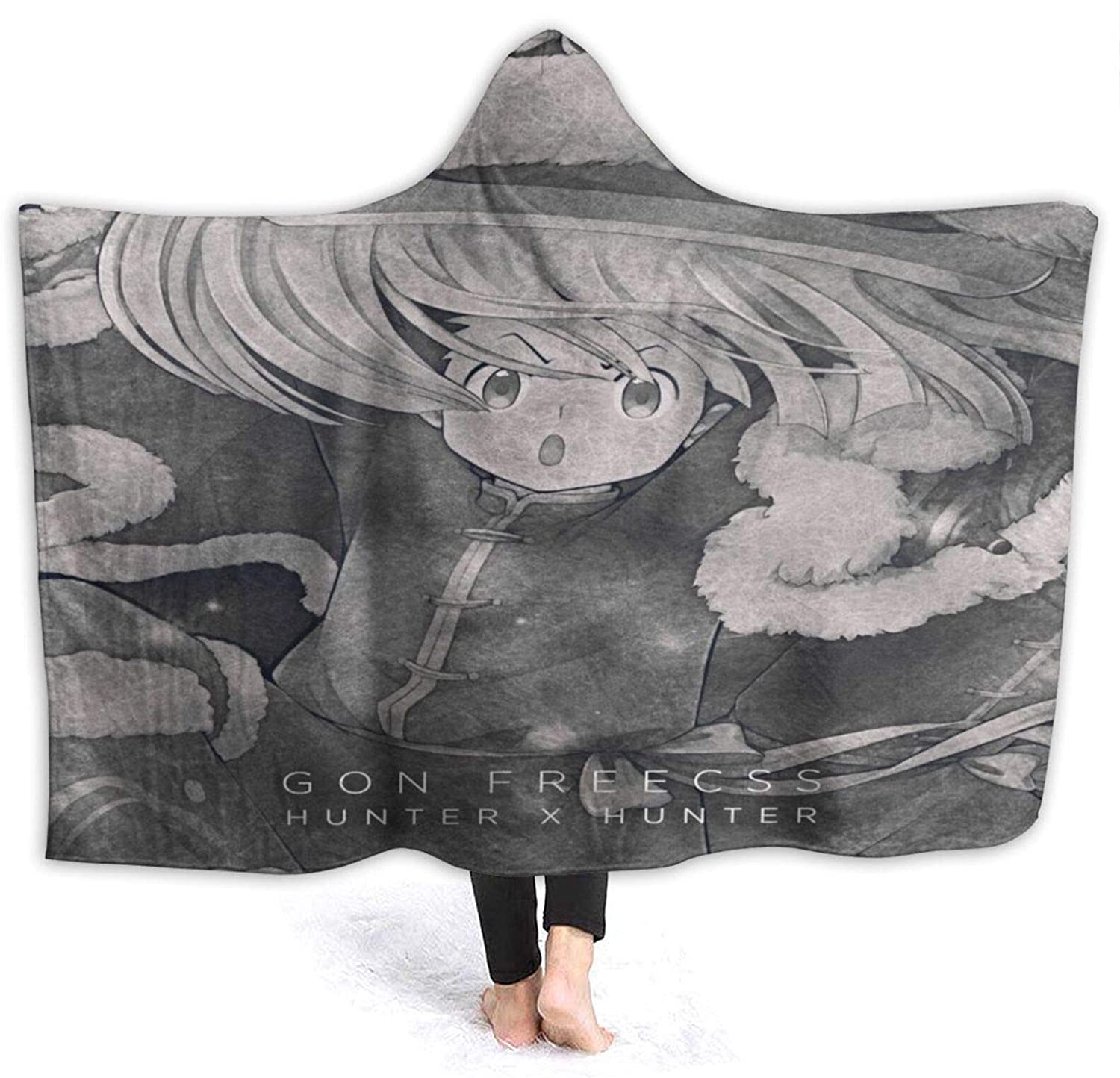 H-unter X H-unter Manga HXH Gon Freecss 3D Printed Hooded Blanket