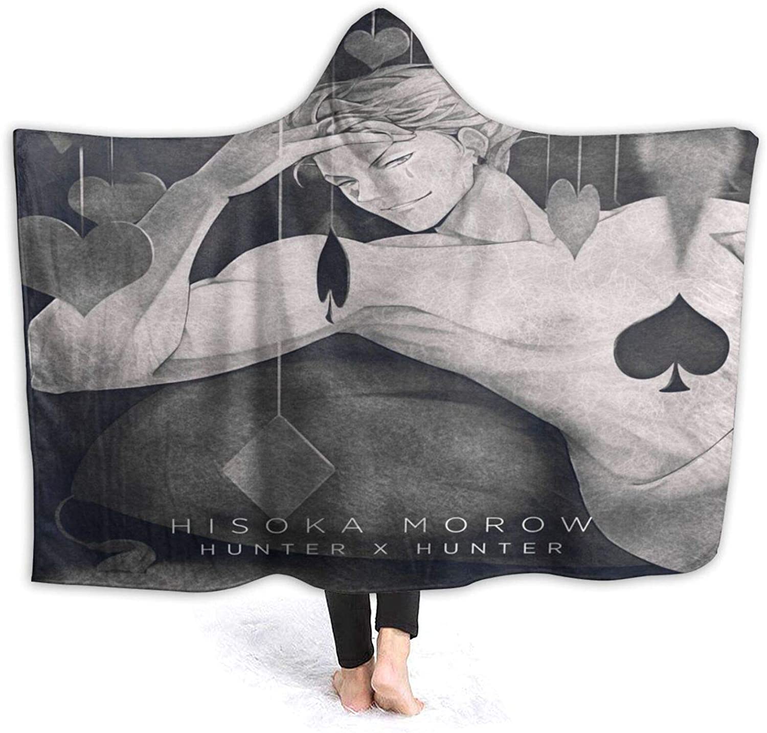 H-unter X H-unter Manga HXH Hisoka 3D Printed Hooded Blanket