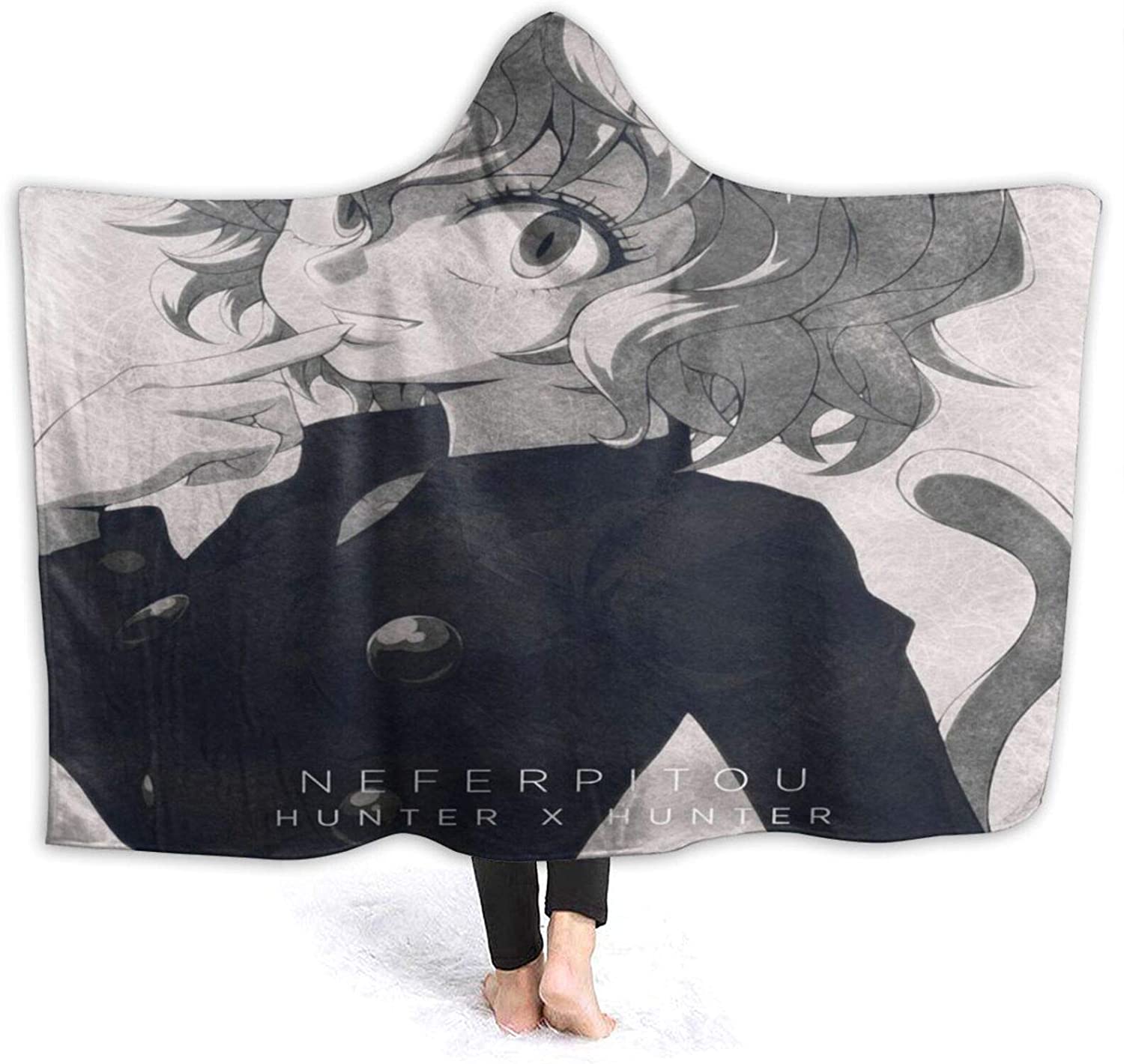 H-unter X H-unter Neferpitou 3D Printed Hooded Blanket