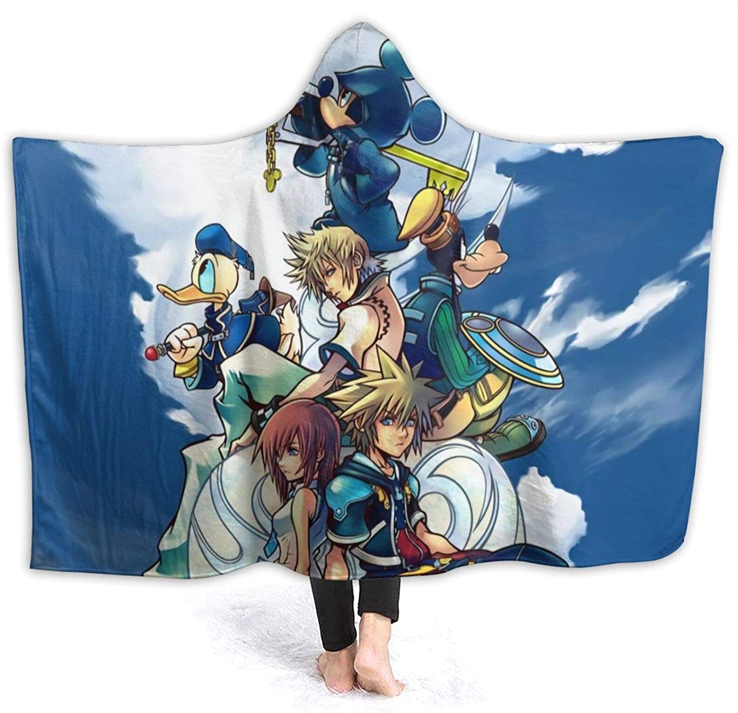 Kingdom-Hearts Blanket -  Flannel Sofa Lightweight Blanket