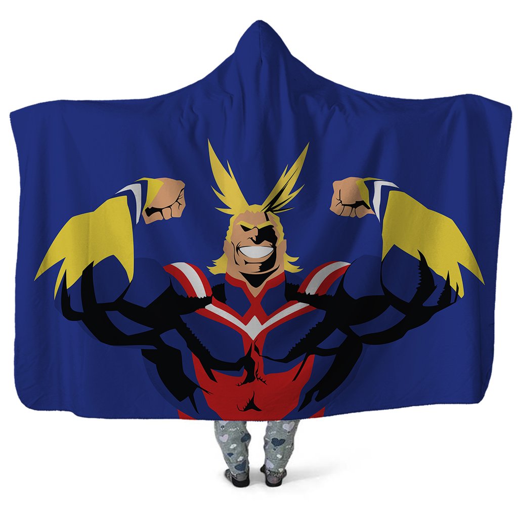 My Hero Academia All Might Boku no Hero Academia Hooded Blanket