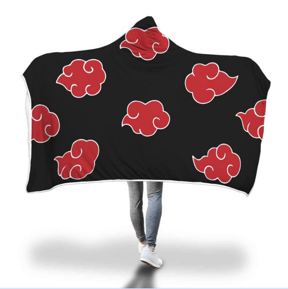 Naruto Hooded Blankets - Naruto Akatsuki Hooded Blanket