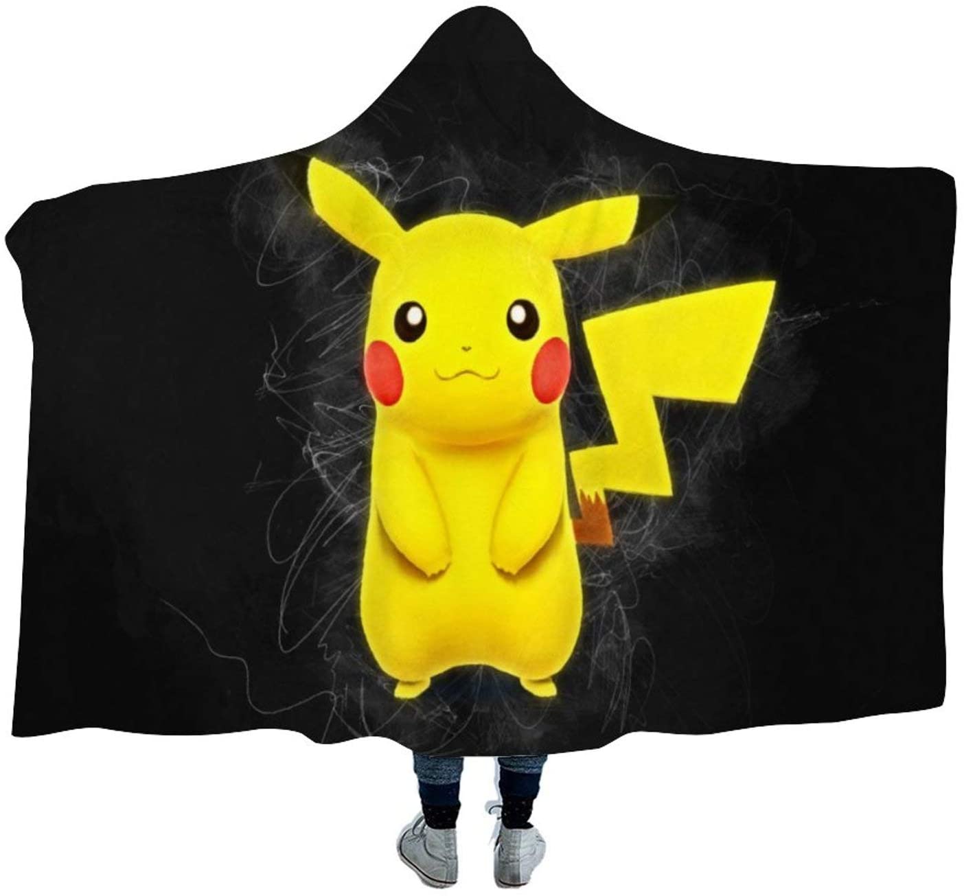 Pokemon Throw Poncho Blankets - Winter Hooded Blankets