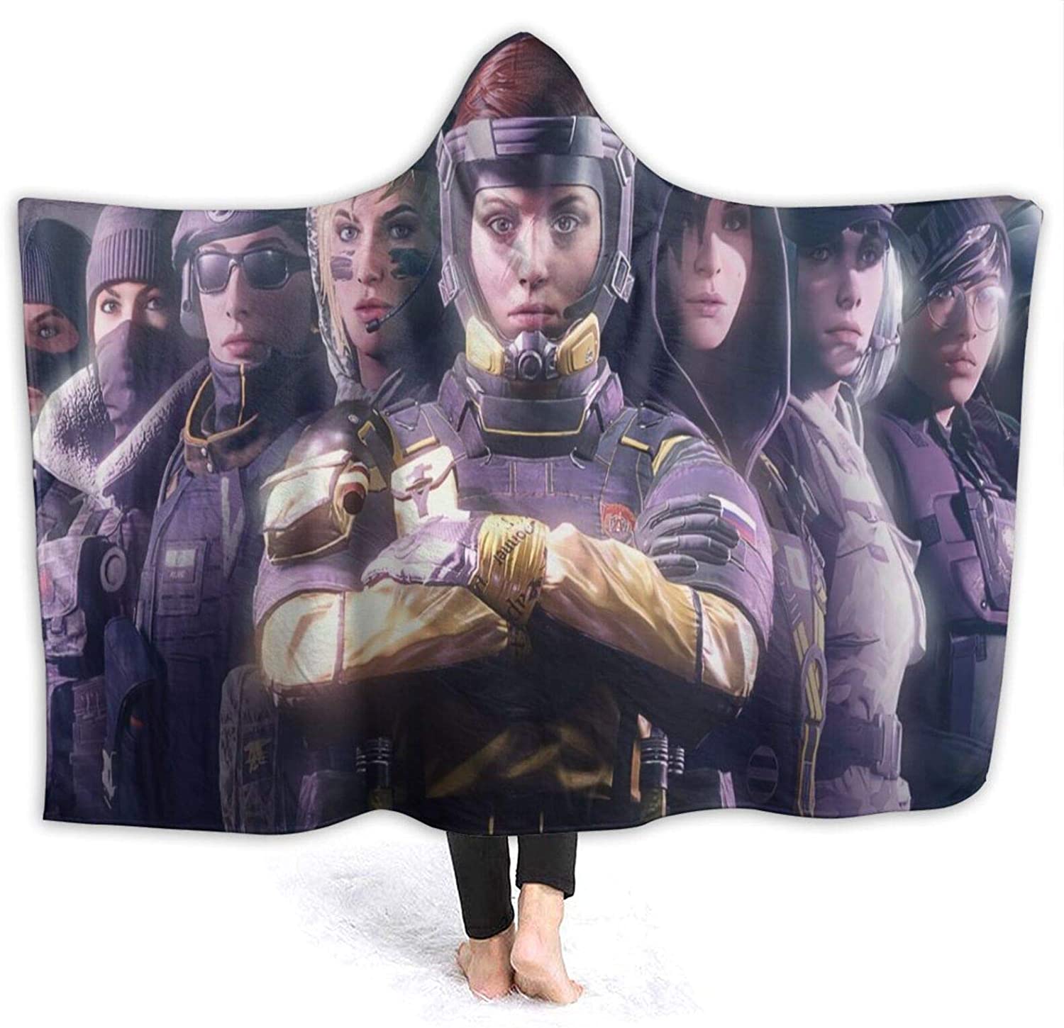 Rainbow Six Siege Hooded Blanket - Flannel Blanket