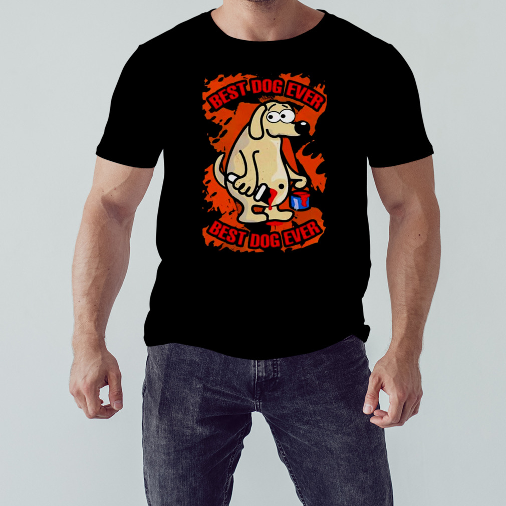 dog ever cartoon shirt