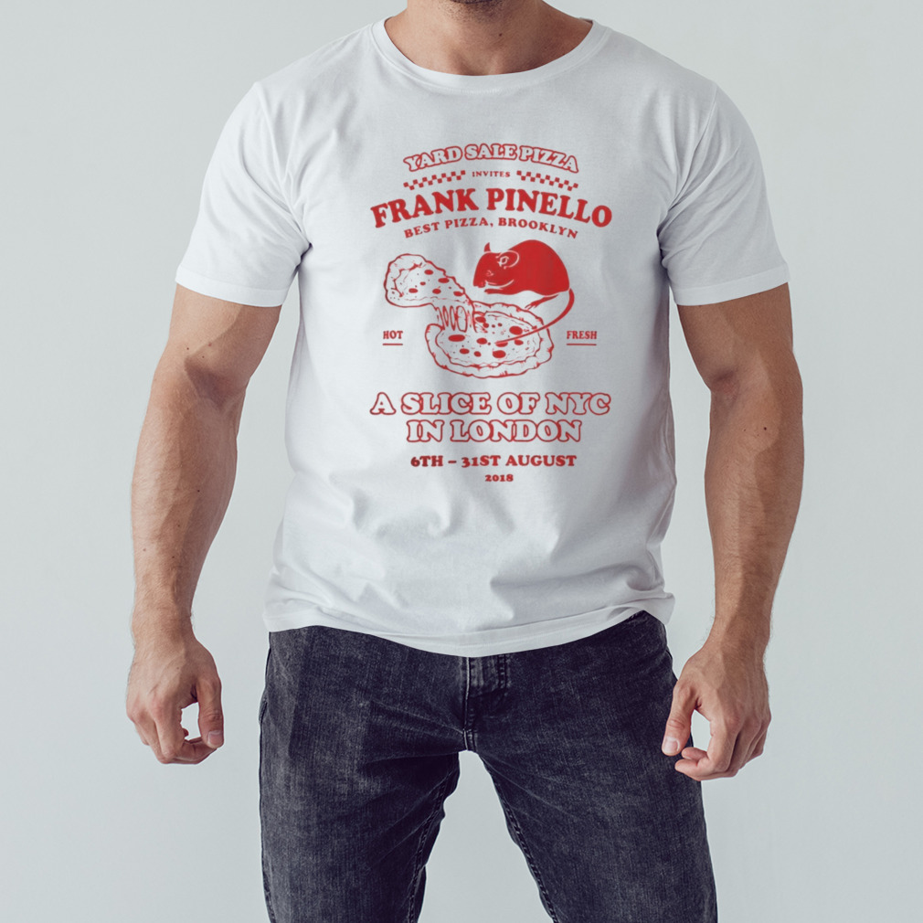yard Sale Pizza Frank Pinello Collab T-Shirt