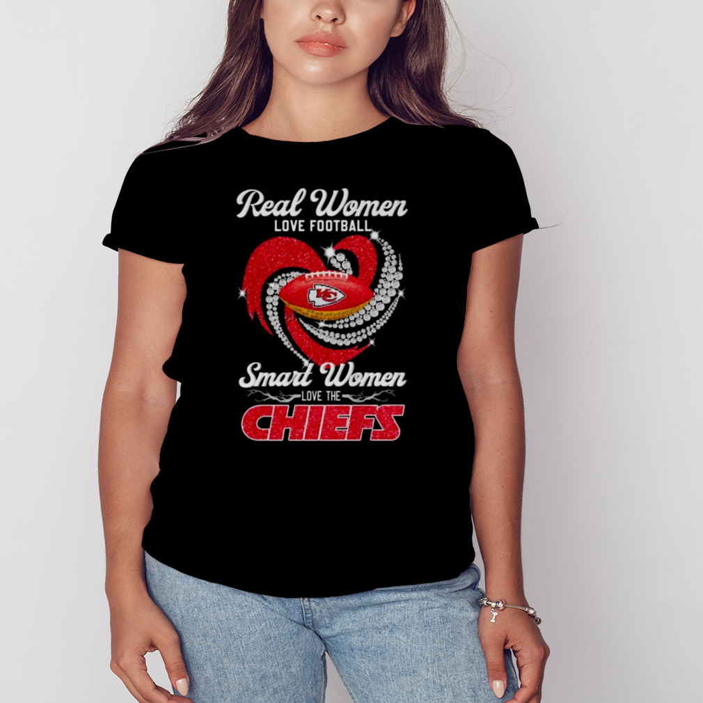 Diamond heart Kansas City Chiefs shirt, sweater, hoodie, and ladies tee