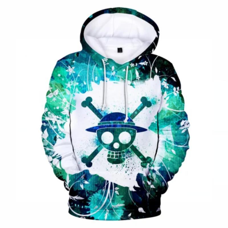 3D Anime One Piece Hoodies - Teenage Sweatshirts