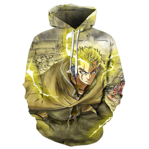 Anime Fairy Tail Hoodies - 3D Hip Hop Pullovers Sweatshirt