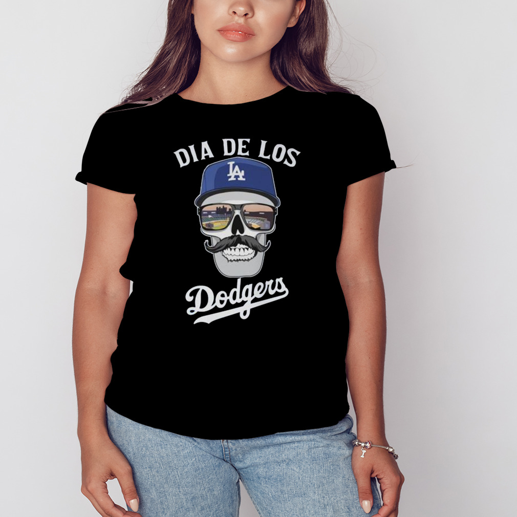 Dia De Los Dodgers Skull 2023 Shirt