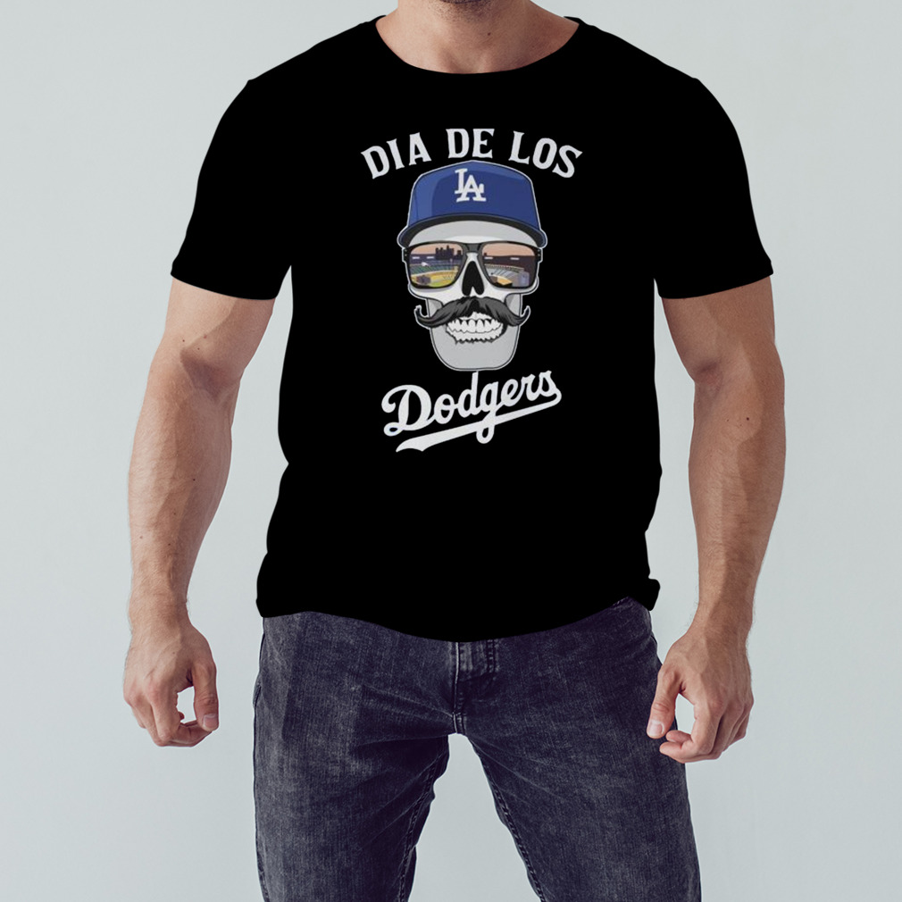 Official Dia De Los Dodgers Skull 2023 T-shirt,Sweater, Hoodie, And Long  Sleeved, Ladies, Tank Top