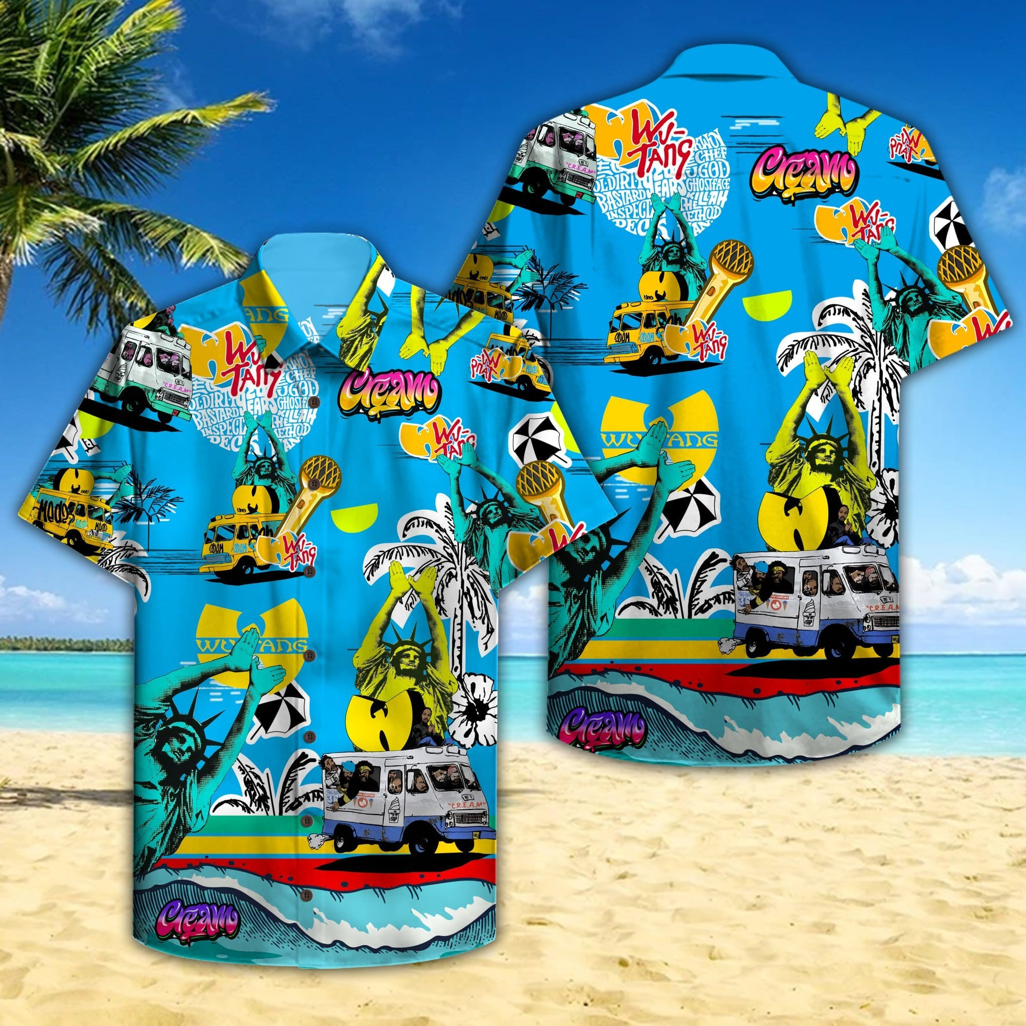Hawaiian Aloha Shirts Beach Trip