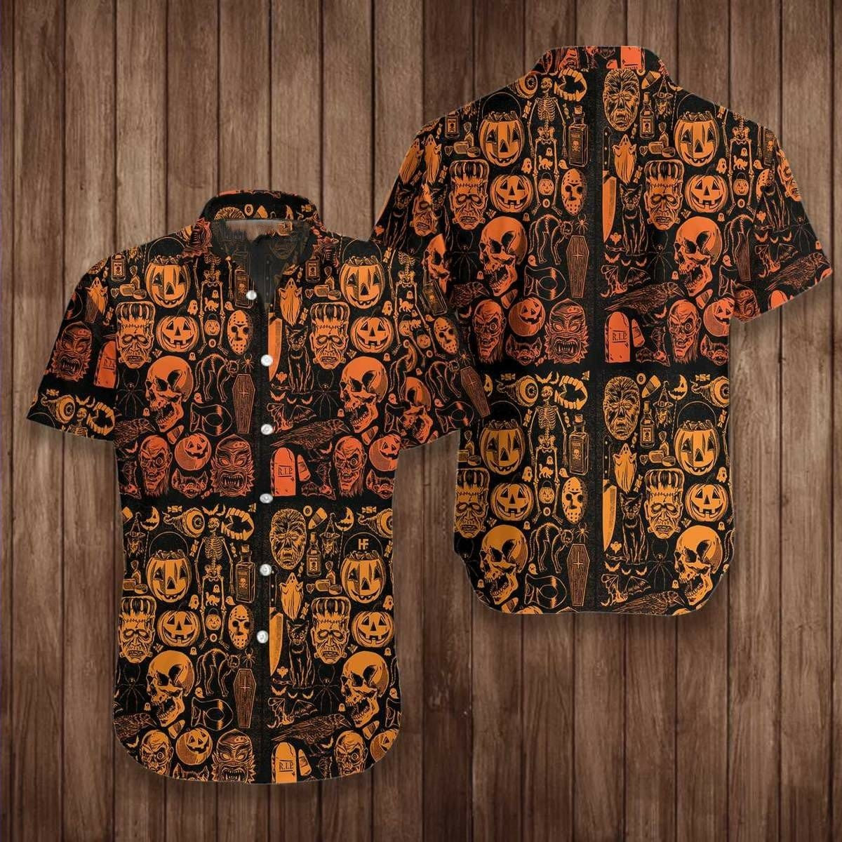 Hawaiian Aloha Shirts Everyday Is Halloween
