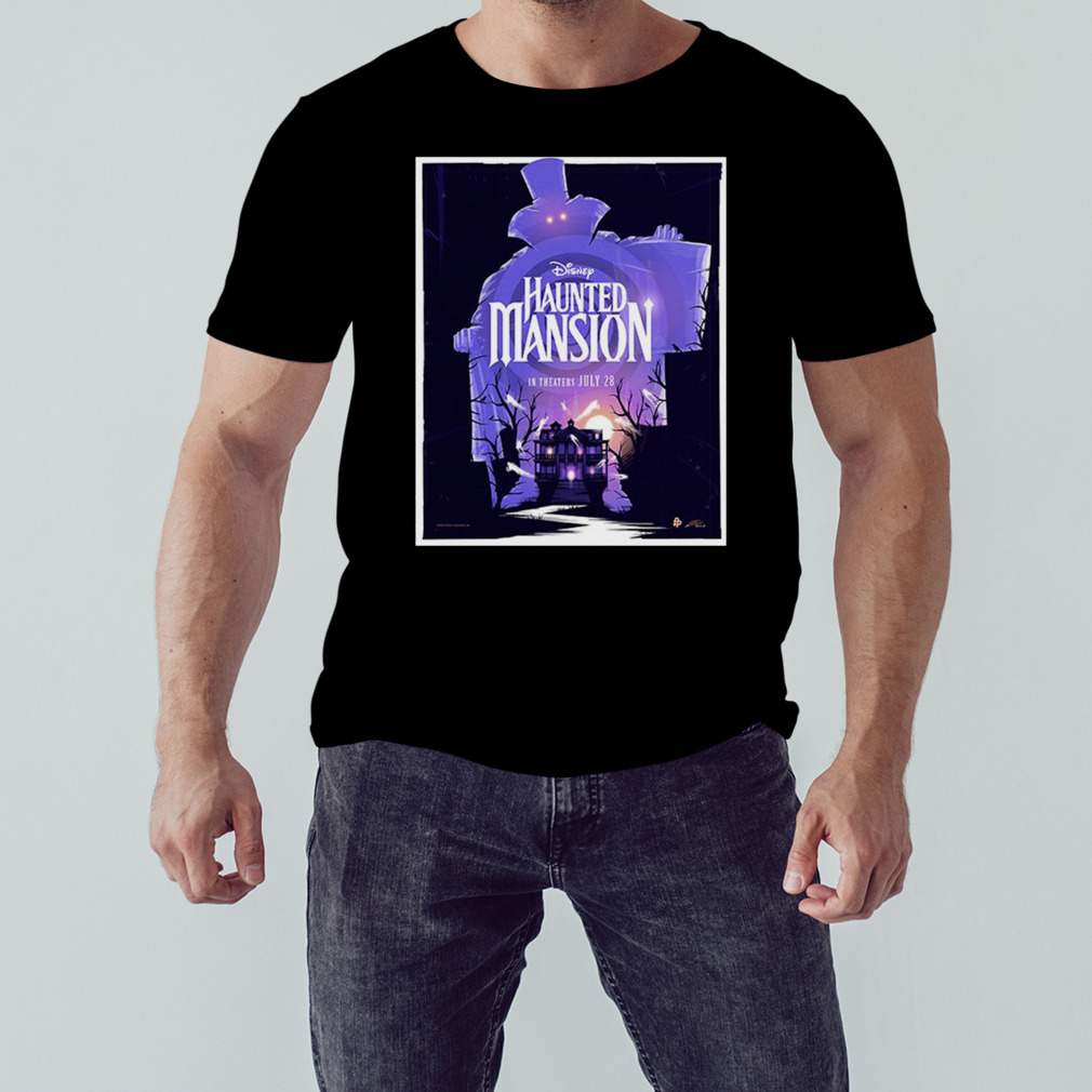 Brand-new Art From RicoJrCrea Inspired By Disney’s Haunted Mansion T-Shirt 1 Unisex tshirt