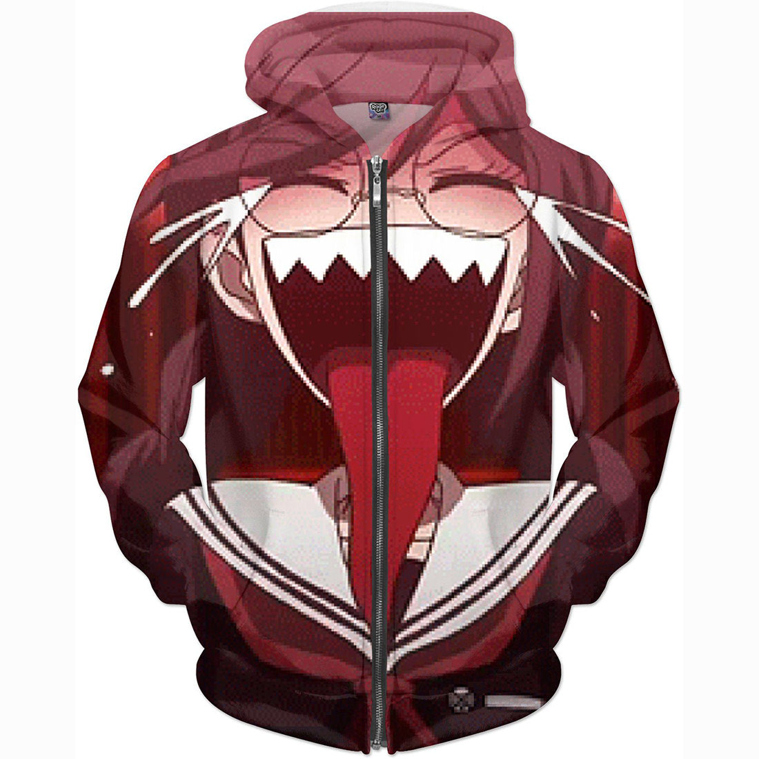 Danganronpa Hoodies - Zip Up Toko FukawaGenocider Sho Hoodie