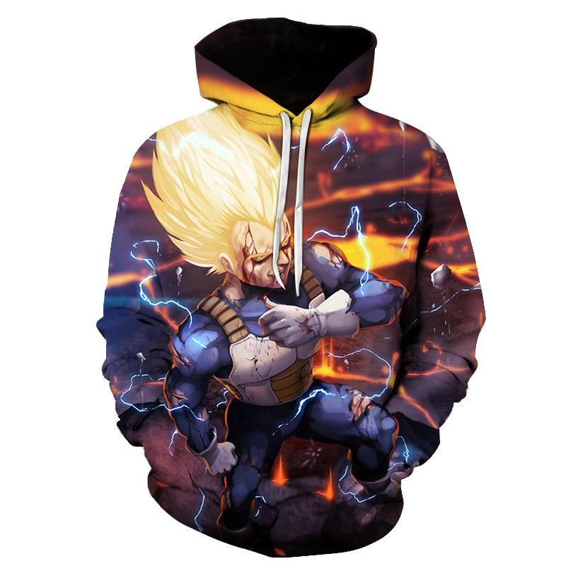 Dragon Ball Super Saiyan Vegeta 3D Hoodie