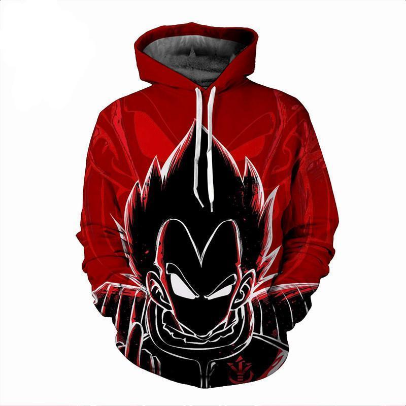 Dragon Ball Super Z - Saiyan Vegeta 3D Hoodie