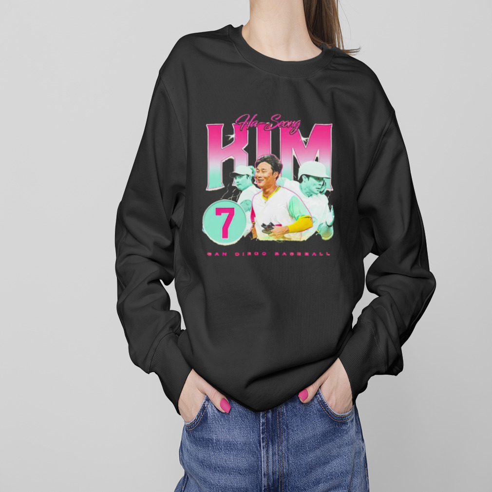Ha-seong Kim 7 SanDiego baseball shirt 4 Sweaters