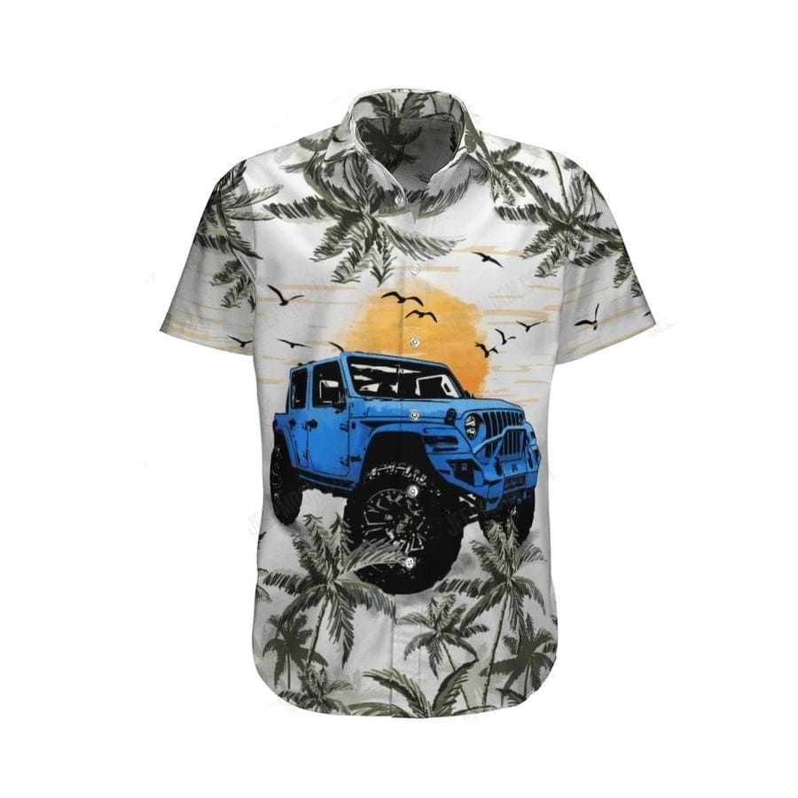 Hawaiian Aloha Shirts Jeep New Tropical