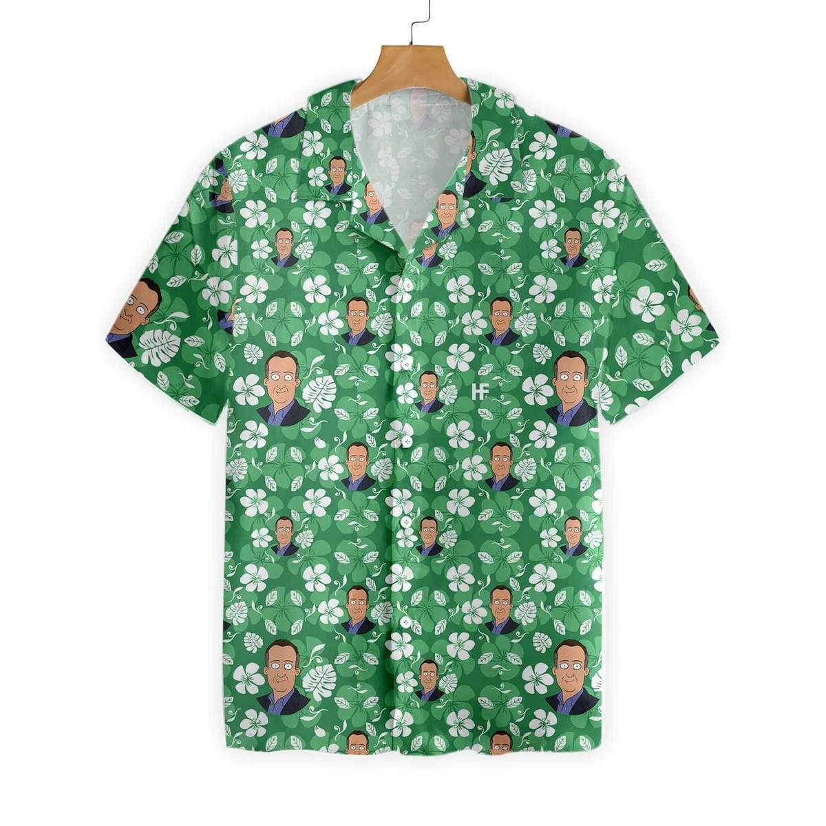 Hawaiian Aloha Shirts Sam Flowers Pattern
