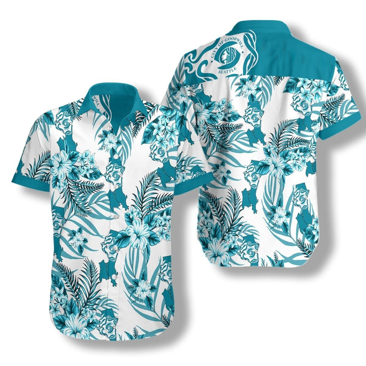Hawaiian Aloha Shirts Seattle Proud