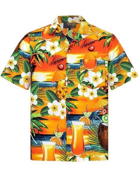 Hawaiian Aloha Shirts Tropical Juices