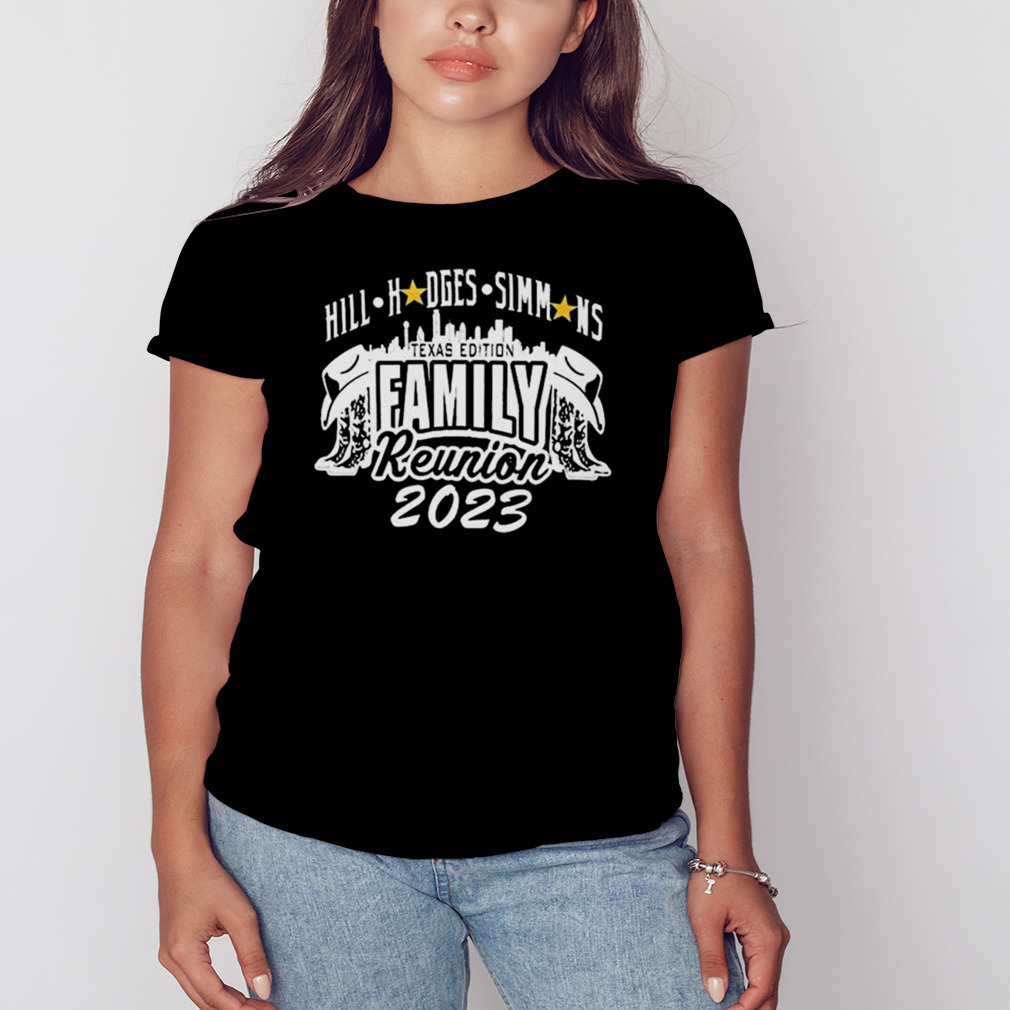 Hill Hodges Simmons Texas Edition Family Reunion 2023 Logo Shirt 2 Women's tshirt