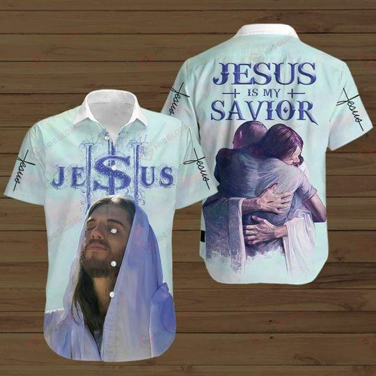 Hug From Lord Jesus My Savior Gift Easter Day Hawaiian Shirts V