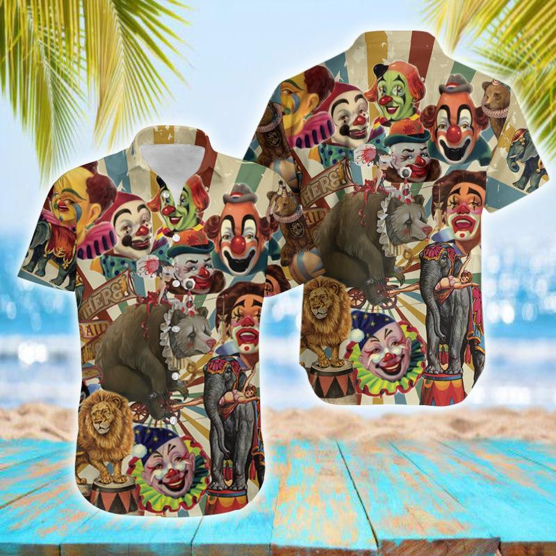 Interesting Life In The Circus Hawaiian Shirts Va