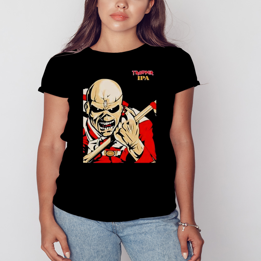 Iron Maiden Trooper IPA Label 2023 Shirt 2 Women's tshirt