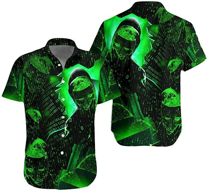 It Man Proud Developer Code Hackerman Hawaiian Aloha Shirts Dh