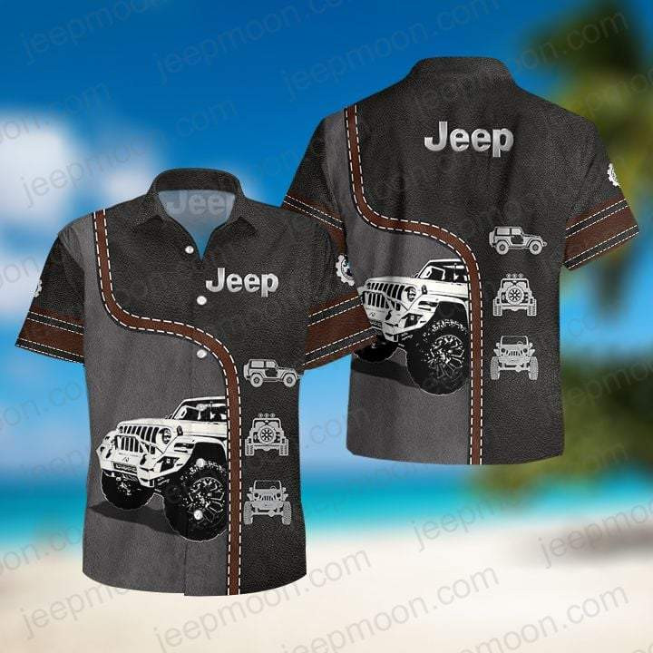 Jeep Custom Name Hawaiian Aloha Shirts Kv