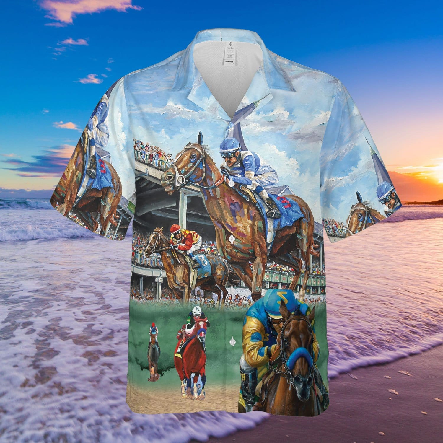 Kentucky Horse Racing Unisex Hawaiian Shirts 080621H