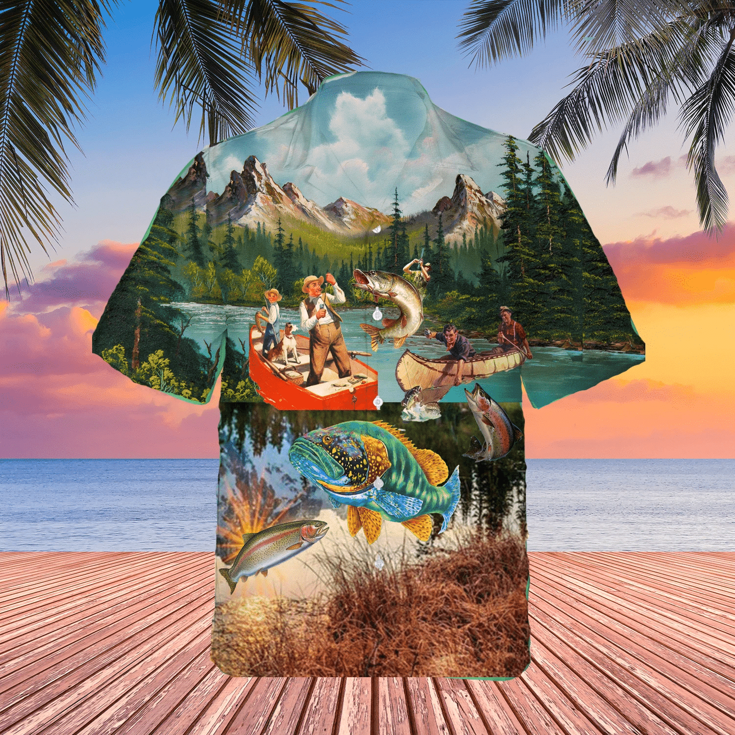 Life Is Better With Fantasy Fishing Aloha Hawaiian Shirts H