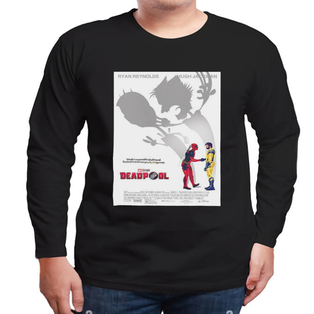 Ryan Reynolds x Hugh Jackman Deadpool and Wolverine Deadpool 3 New Poster T-Shirt 3 Longsleeve tshirt
