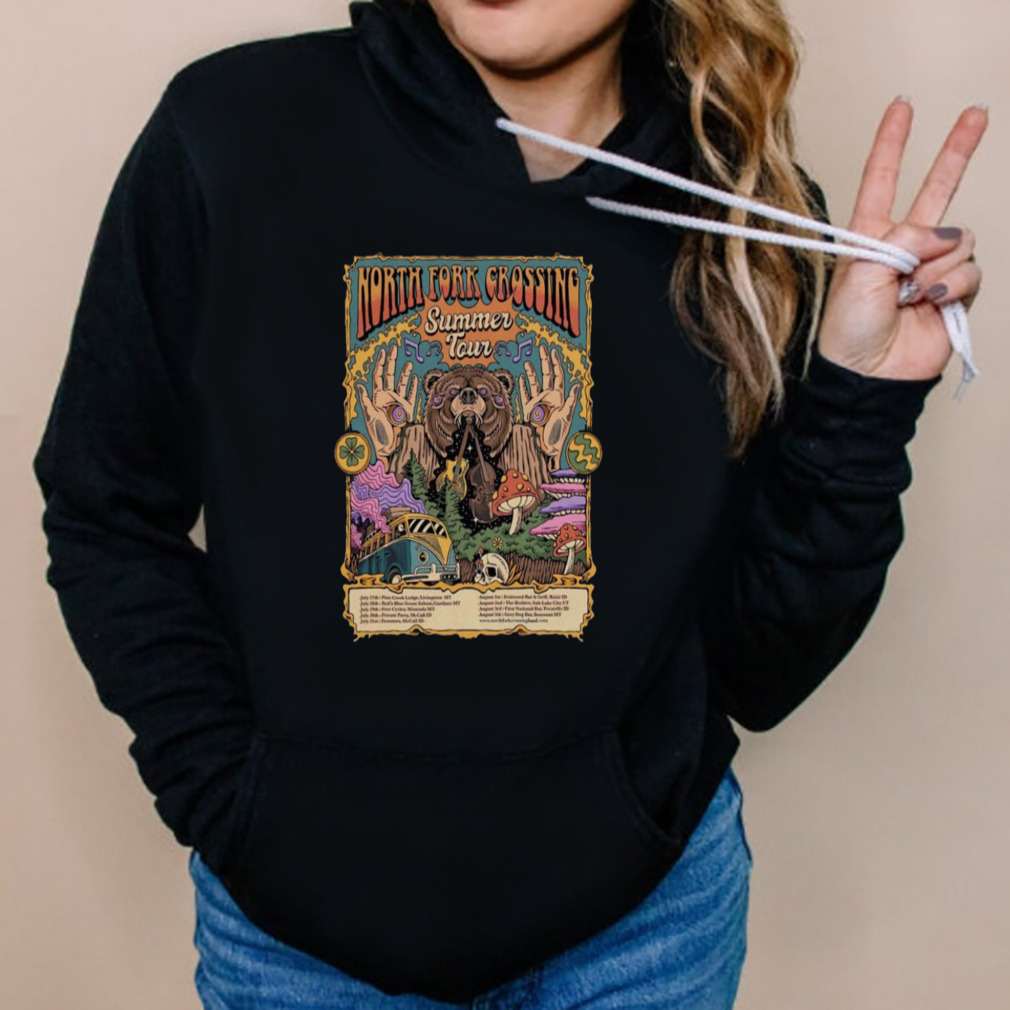 north Fork Crossing July 27th 2023 Livingston MT Shirt 5 Hoodies