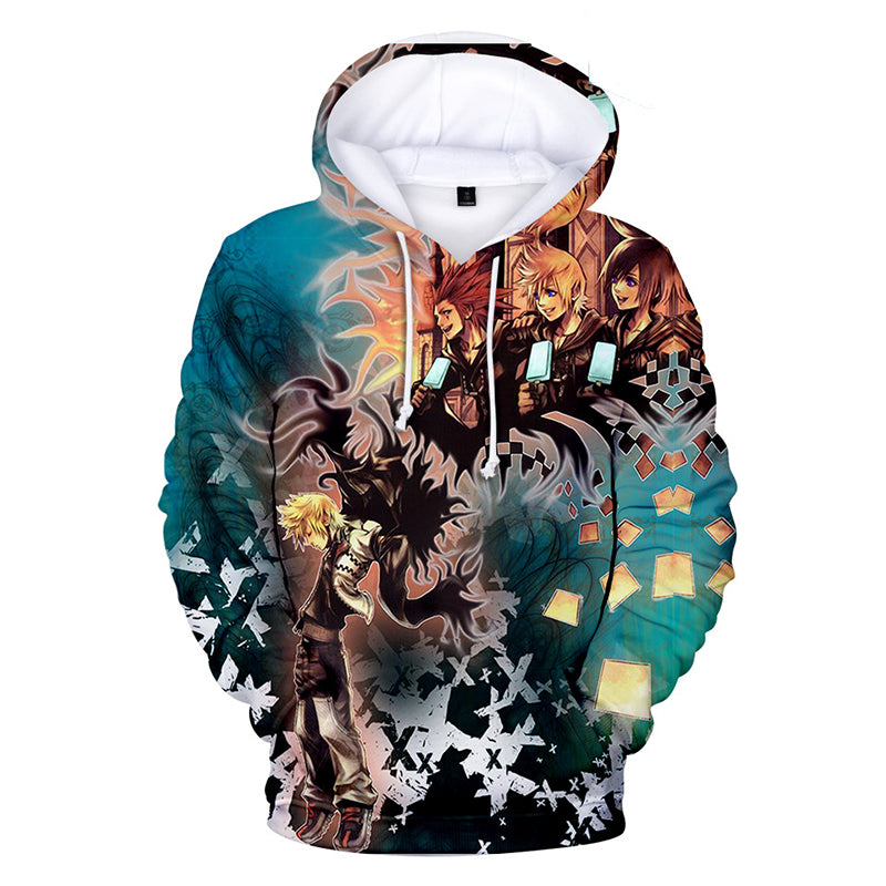 Kingdom Hearts Hoodies - Kingdom Hearts Series Sora Destiny Island Hoodie