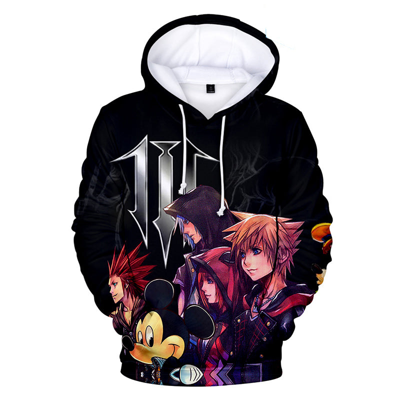 Kingdom Hearts Hoodies - Kingdom Hearts Series Sora Mickey Mouse Hoodie