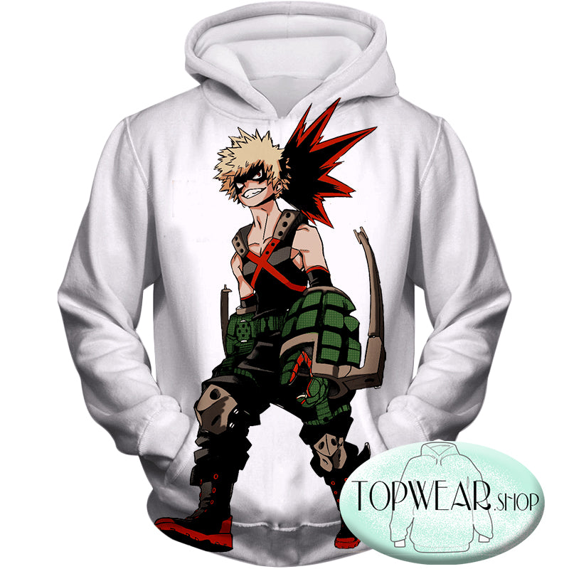 My Hero Academia Hoodies - Katsuki Bakugo Pullover Hoodie