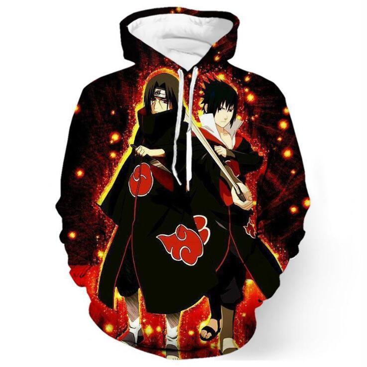 Naruto Hoodie - Sasuke Pullover Hoodie