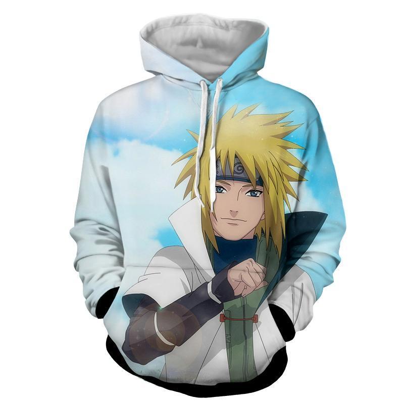 Naruto Hoodies - Father Minato Namikaze Design Hoodie